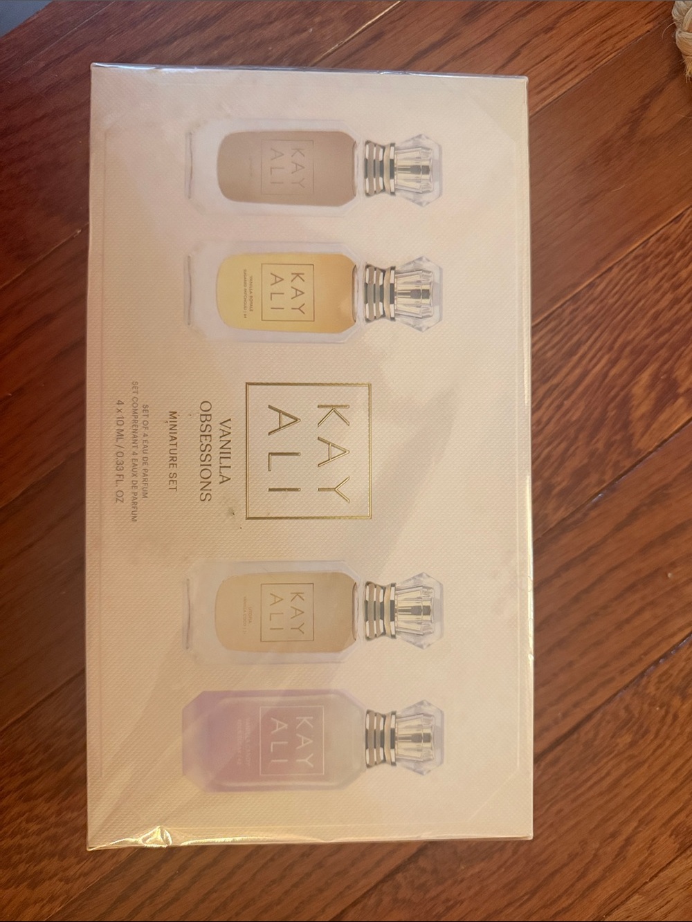 Kay Ali Vanilla Obsessions Miniature Fragrance Set - a brand new still wrapped